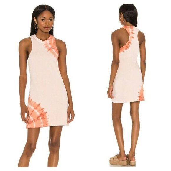 House Of Harlow 1960 X Sofia Richie Io Mini Dress - Tonal Tie Dye